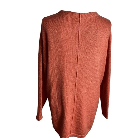 J.Jill Women’s Orange Size L Sweater - Picture 3 of 3